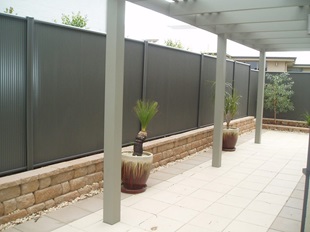 Fencing made from COLORBOND® steel
